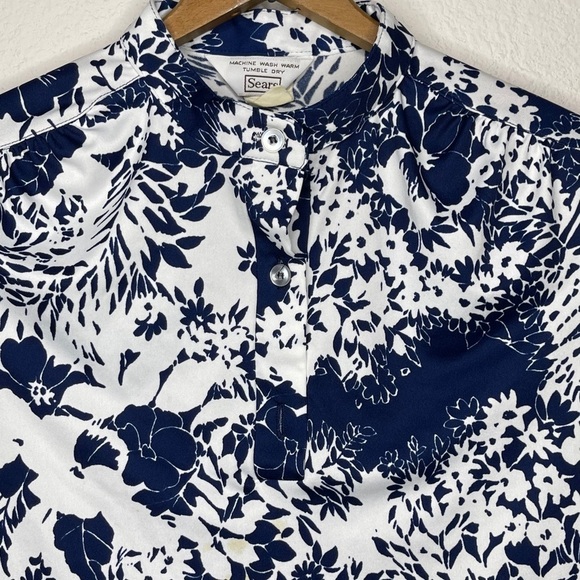 Vintage Sears Polyester Top - Picture 6 of 7